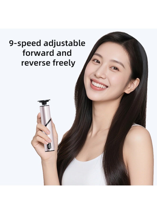 5-in-1 Foldable Electric Callus Remover, Foot File with 30 Accessories and 9 Intensity Modes, Foot Care Suitable For Men And Women, For Grinding Hard Calluses and Dead Skin for Large Area Callus Removal and Delicate Care (Pink) - Image 5