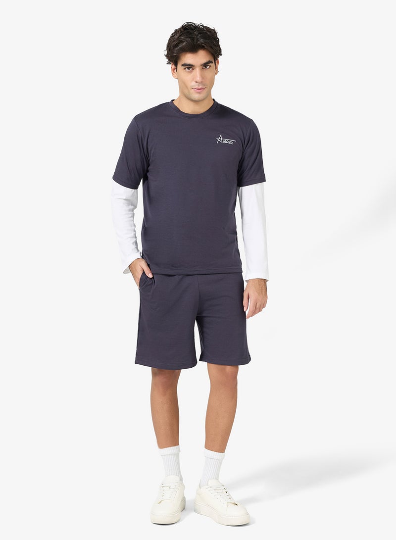 Seventy Five Basics T-Shirt & Shorts Set - Image 5
