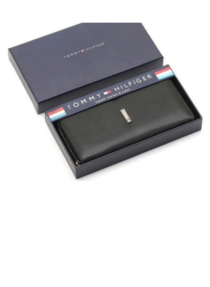 تومي هيلفيغر سبورت محفظة تومي هيلفيغر للجنسين باللون الأسود - Image 5