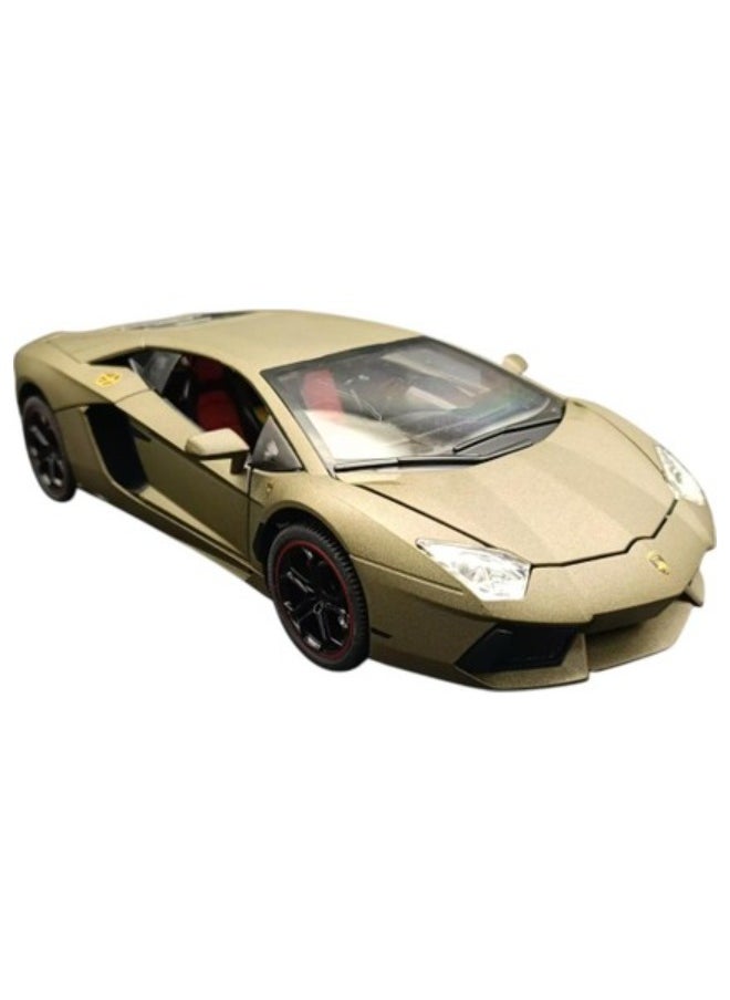 TOY GARDEN 1:24 Scale Simulation Sports Car Model, Diecast Pull-Back Toy Car, Openable Doors, Light and Sound Effects – Perfect Gift for Boys, Kids, and Adults  - Image 2
