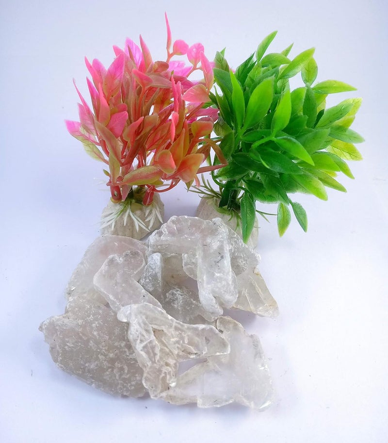 Rocksmins حجر كريستال خام 50 جرام أجات أمازونيت أميثيست كالسيت تشالcedony فلوريت مريم غارنيت جاسبر كيانيت لابرادوريت أونيكس بايريت كوارتز كريستال وردي أحمر حليبي مدخن سيلينيت عين النمر وتورمالين - Image 4