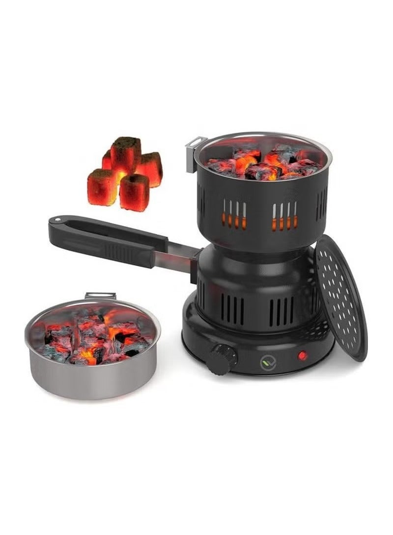 JAJEEK موقد تسخين أنبوبي محمول – طلاء مقاوم للحرارة للطهي في المنزل والتخييم – سخان كهربائي صغير مثالي للشاي والقهوة – مدمج وسريع التسخين - Image 3