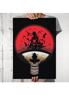 Epic Stuff Epic Stuff Anime Naruto Itachi Uchiha Sacrifice Poster A3 Size Frame Not Included Best Gfts For Naruto Fans Multicolor 
