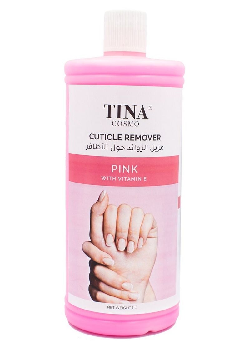 Tina Cosmo Cuticle Remover 1 L-Pink  - Image 1