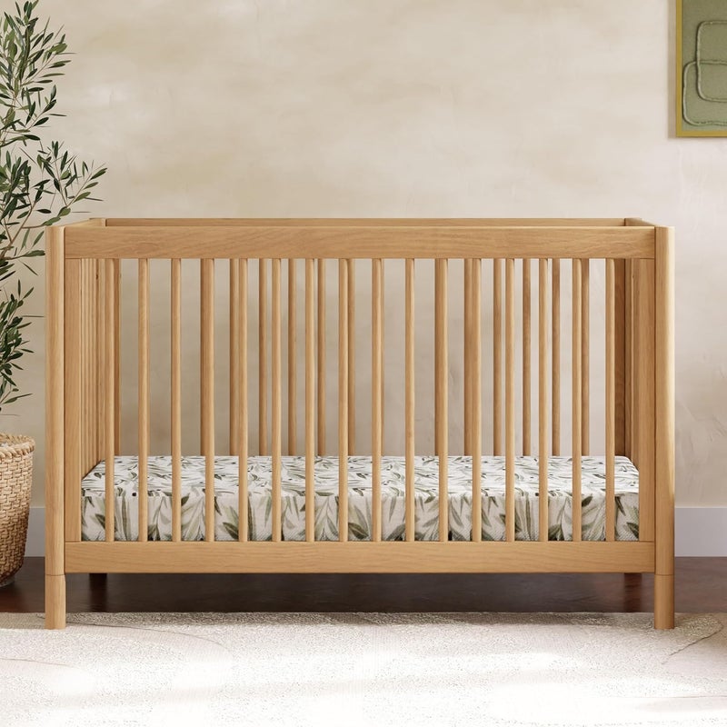 babyletto Gelato Crib and Dresser Feet Pack in Honey - Image 2