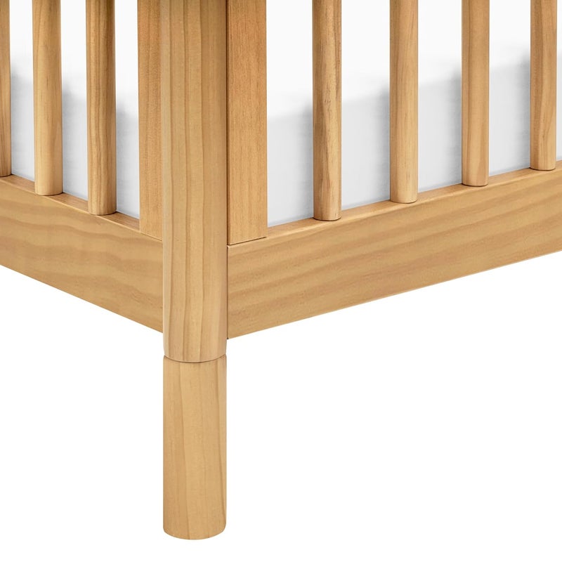 babyletto Gelato Crib and Dresser Feet Pack in Honey - Image 3