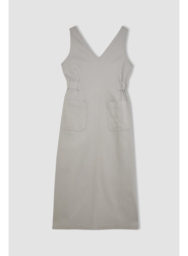 DeFacto Woman Regular Fit Woven Dress  - Image 4