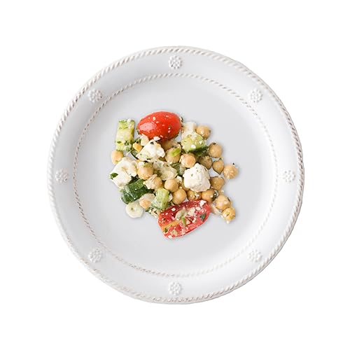 Juliska Berry & Thread Melamine Dessert/Salad Plate - Whitewash - Image 3