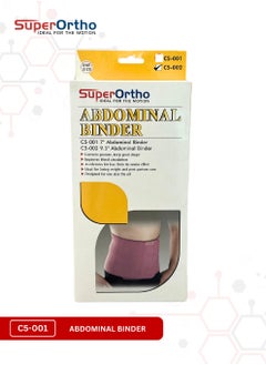 SuperOrtho Abdominal Binder 9.5 Inch (C5-002) Fits All  - Image 3