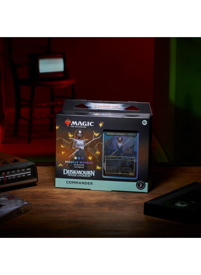 Magic the Gathering Magic: The Gathering Duskmourn: House of Horror Commander Deck - Miracle Worker  - Image 2