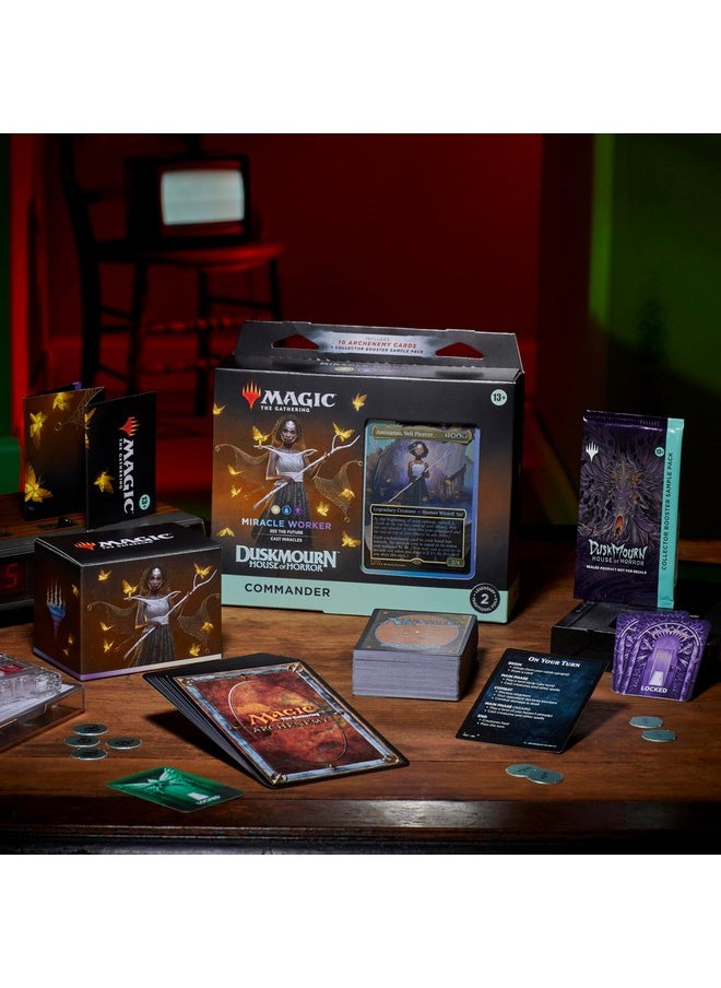 Magic the Gathering Magic: The Gathering Duskmourn: House of Horror Commander Deck - Miracle Worker  - Image 3