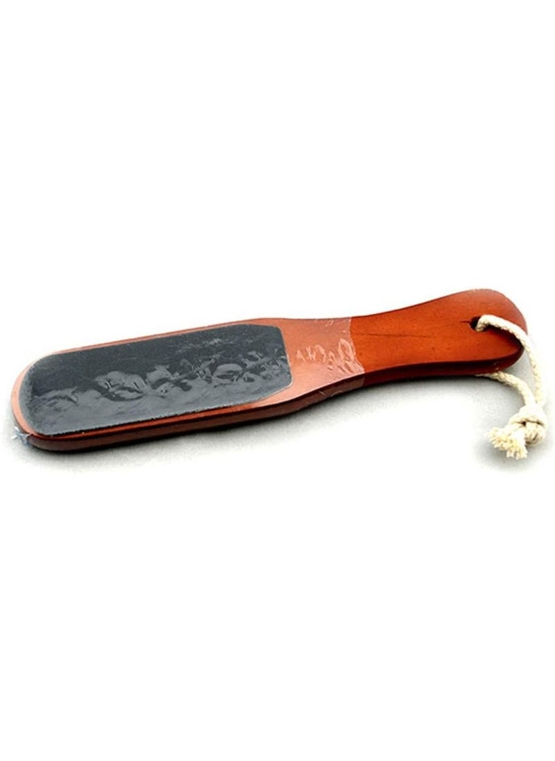 Rolabling Dual Sided Wooden Foot Rasp File Callus Hard Skin Remover Pedicure Tool Size 3 