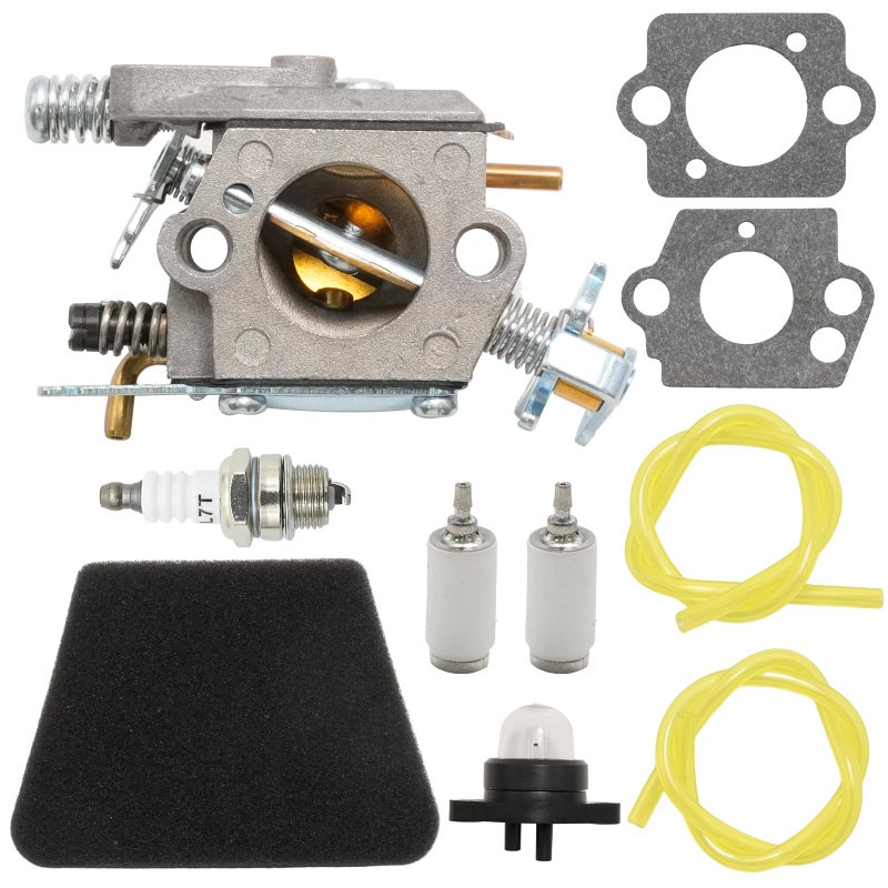 Anxingo 1950 2050 2150 Carburetor Replacement for Poulan Chainsaw 1950 2050 2150 2375 Wild Thing 2375LE Replaces Walbro WT 89 891 WT-324 Zama C1U-W8 C1U-W14 545081885