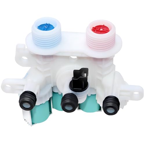 Beaquicy W11096268 w10758829 Water Inlet Valve - w10853296 suitable for kenmore whirlpool washers - W10632527 w11220230 water inlet valve exact fit wtw7300dw1, wtw8500dc5, wtw7000dw0, etc. - Image 1