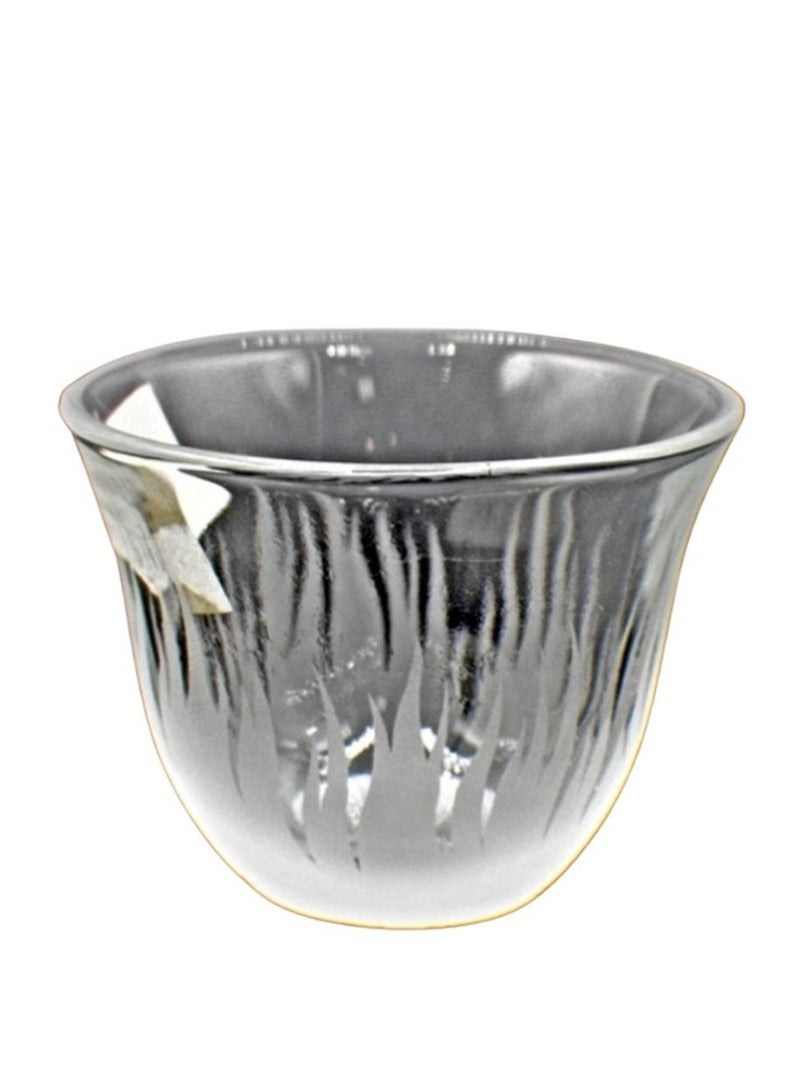 KuduArts Arabic coffee cup glass set of 6 pieces - Image 2