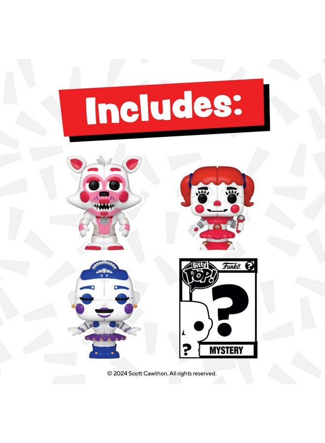 Funko Bitty POP! Five Nights at Freddy's (FNAF)- Ballora and A Surprise Mystery Mini Figure - 0.9 Inch (2.2 Cm) Collectable - Gift Idea - Cake Topper - Image 2