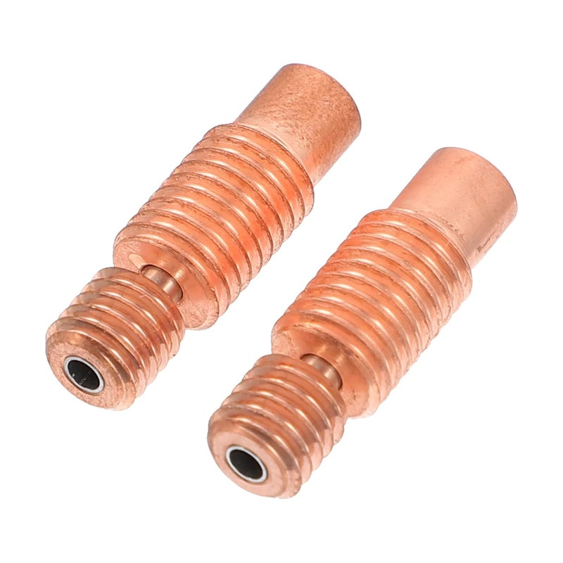 Bi Metal Copper Alloy Heat Break Throat 2pcs For 3D Printer Reduces Heat Transfer Prevents Clogging - Image 1