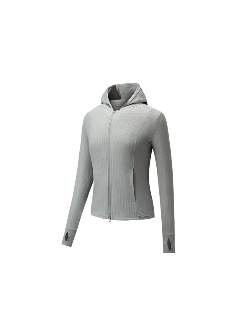 انتا جاكيت تريكو واقٍ من الشمس بفتحة عادية للتدريب والتنقل