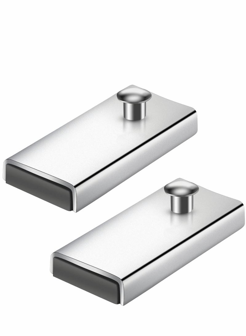 واي آند دي Magnetic Seam Guide for Sewing Machine, 2 Pcs Straight Metal Gauge Ruler Machine Attachments - Image 1