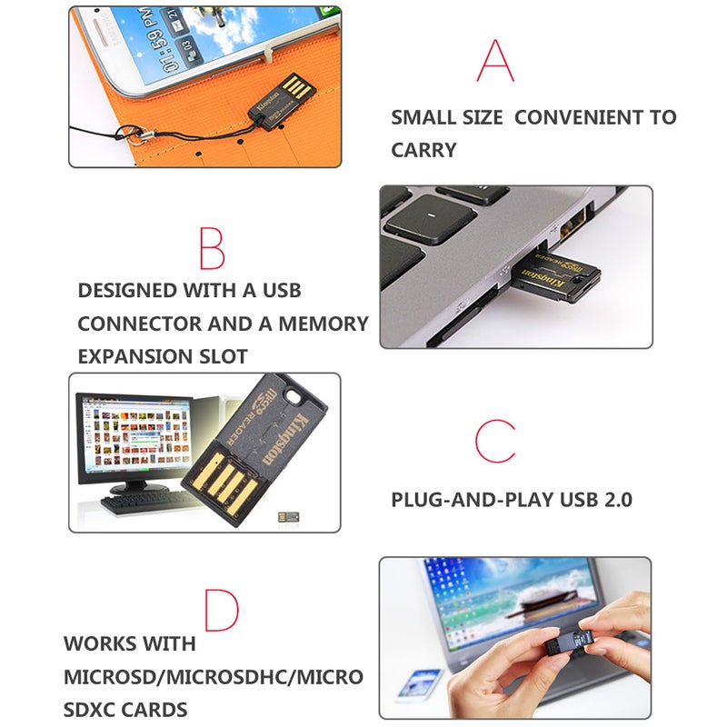 Kingston Card Reader Adapter For SDHC Micro SDXC - Image 2