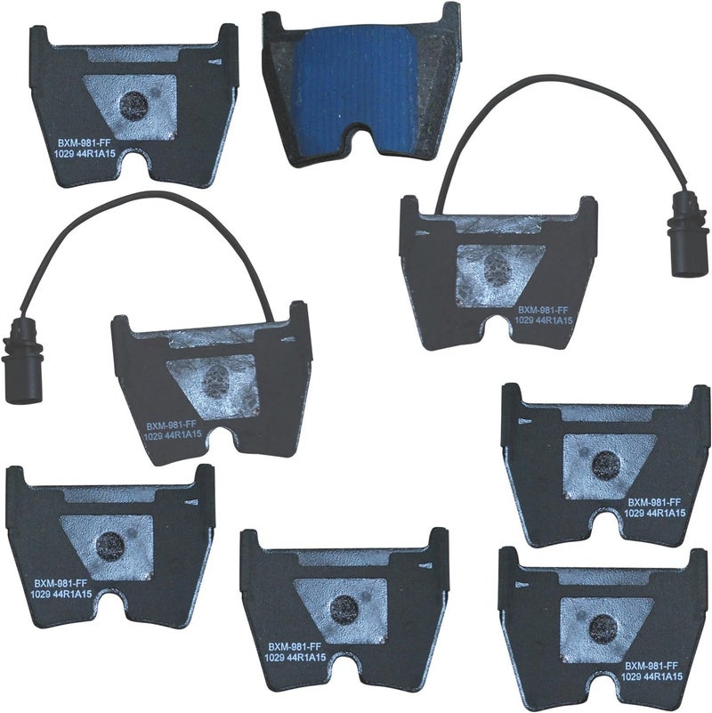 Bendix Premium SBM1029 Semi-Metallic Front Brake Pads for Audi R8 2011-2010, R8 2018, RS3 2017, RS5 2011, Lamborghini Gallardo 2005-2004 - Image 1