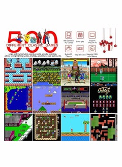 Y&D Handheld Gameboy Console, 500 Super Classic FC Games, Mini Game Console with 3.0-Inches Color Screen, 1020mAh Rechargeable Battery Portable Connect to TV and Two Players  - Image 3