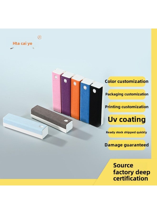15ml Half Pack Of Ultra-fiber Flannel Screen Cleaning Spray Wiping Storage Two-in-one Screen Wiping Cloth Mobile Phone Cleaning Suit-Color:100ml Pointed Mouth Refill Bottle  - Image 3