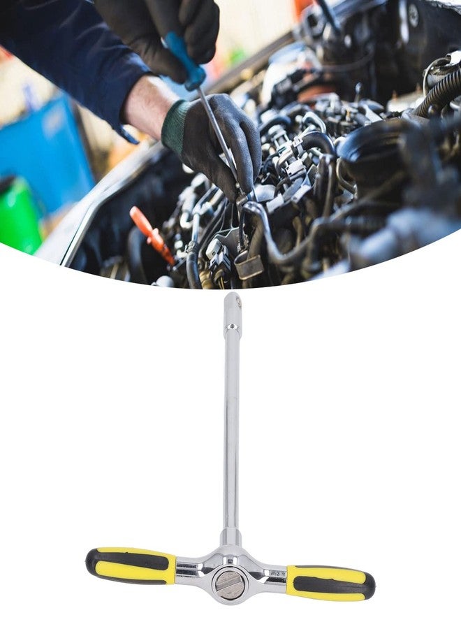 زيروديس مفتاح ربط قابل للتعديل من نوع Zerodis بمقبض على شكل حرف T، مفتاح ربط سريع الفك بمقبس على شكل حرف T، مفتاح ربط قابل للتعديل بيد واحدة على شكل حرف T للمعدات الميكانيكية وإصلاح السيارات - Image 5