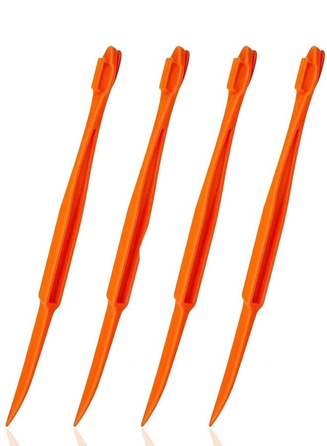 Ralleyfun Orange Peeler Tools Citrus Peel Cutter Easy Fruit Vegetable Slicer Cutter Lemon Peeler Opener Remover Fruit Tool Kitchen Utensils Gadgets Food Peeler Slicers (Orange) - Image 1