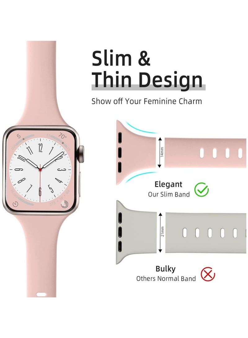 إكس ليفيل رقيقة رقيقة الفرقات متوافقة مع Apple Watch Band 38mm 40mm 41mm 42mm - Image 2