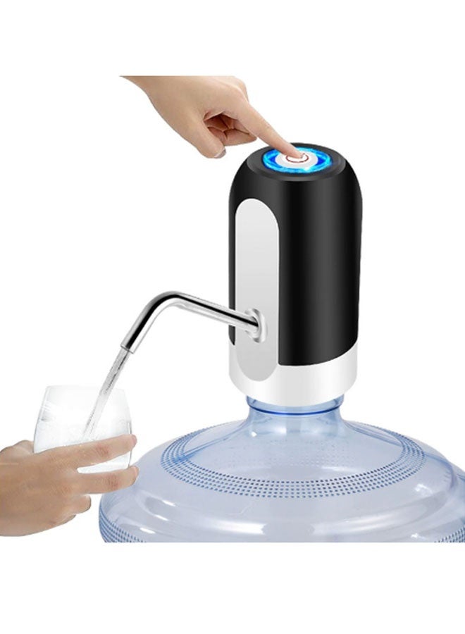 USB rechargeable home portable drinking water pump for 2-5 gallons or 5L/6L/10L bottled water, barrel water, suitable for home, kitchen, living room, office, camping, travel and other scenes - Image 1