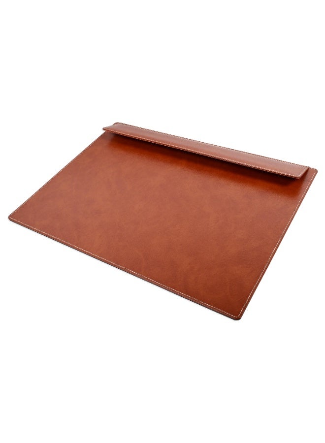 FIS Executive Desk Set, German Bonded Leather Materials, Set of 10 Pieces, Brown Color, Pack in Gift Box-FSDSEXBL231BR - Image 2