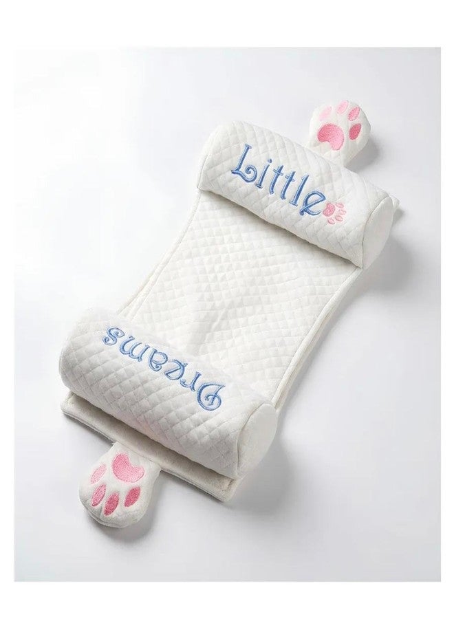 Snugnibble Baby Pillow Cushion | Soft Cotton Fabric | Lightweight Baby Support Cushion | Travel Friendly Infant Comfort Pillow | Multi-Purpose Baby Bedding Cushion - Image 5