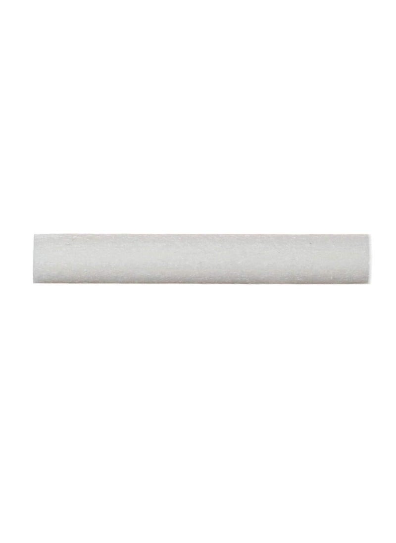 mEssentials Wild Essentials 12 Pack Fiber Wick Essential Oil Inhaler Refills 4 cm 1 58 inch Blank Nasal Sticks for On The Go Aromatherapy Compact Portable Highly Absorbent Degradation Resistant 