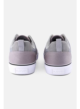 Levi's Men Medium Lance Lo Lace Up Casual Shoes, Grey  - Image 3