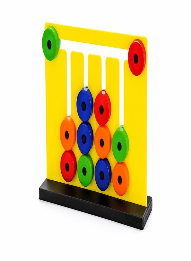 Dorytoys Dorytoy Kids Educational Toy with Colorful Counting Beads | Montessori Learning Math Toy | Number & Color Recognition | Toys for Kids 3-8 Years | Color & Pattern Matching Learning | - Image 3