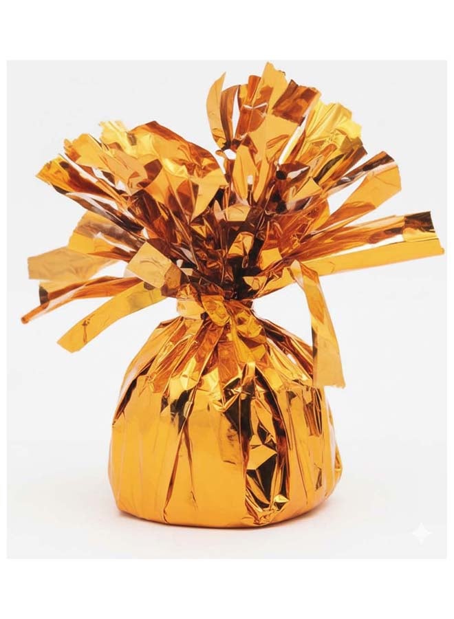Ciao Balloon Weight 150g Solid Orange – Balloon Holder for Party, Birthday & Event Decoration - Image 1