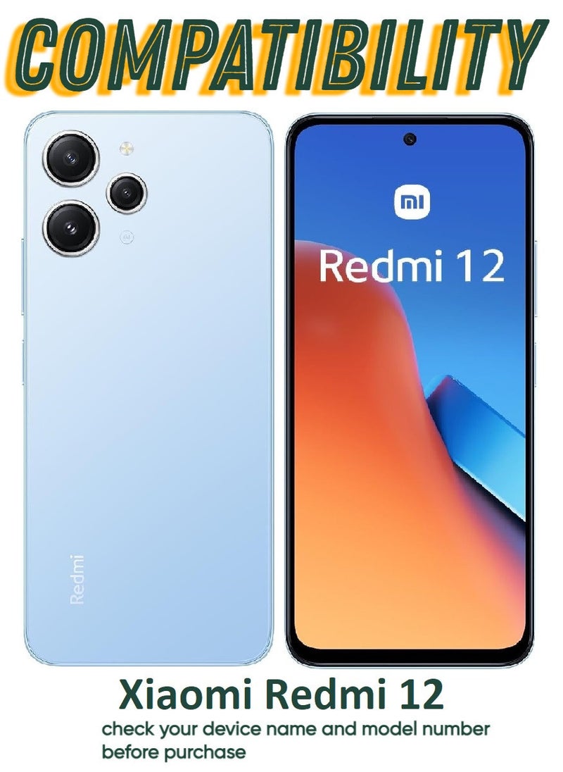 ACLIX 4 Pieces Antistatic ESD Dustproof Premium Quality High Definition Tempered Glass Screen Protector Designed For Xiaomi Redmi 12 - Image 3