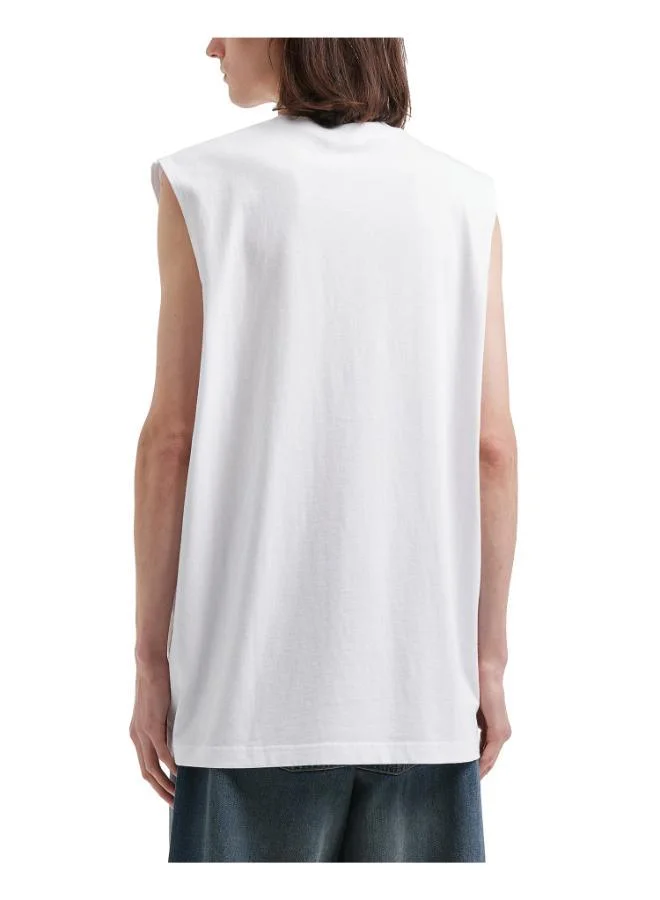 فينجركروكس تيشيرت بدون أكمام بطبعة شعار بيج فوت