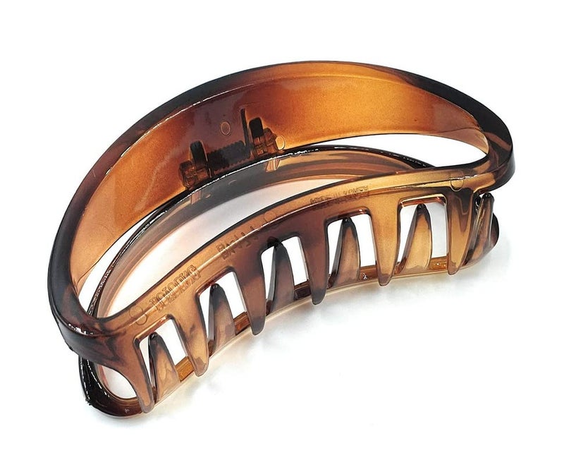 BIRDWARE hair clutcher Imported Claw Clip Butterfly Design Acrylic Material Hair Clips Hair Accessory For Women And Girls Transparent Korean Hair Clutchers (1 Pc Shell Colour) - Image 5