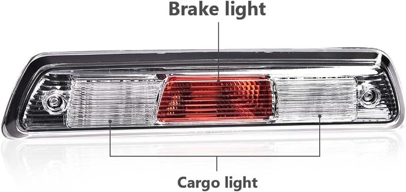 PIT66 Clear 3rd Third Brake Light, Compatible with Ford F150 Truck 2009 2010 2011 2012 2013 2014, High Mount Stop light Tercera luz de freno - Image 2