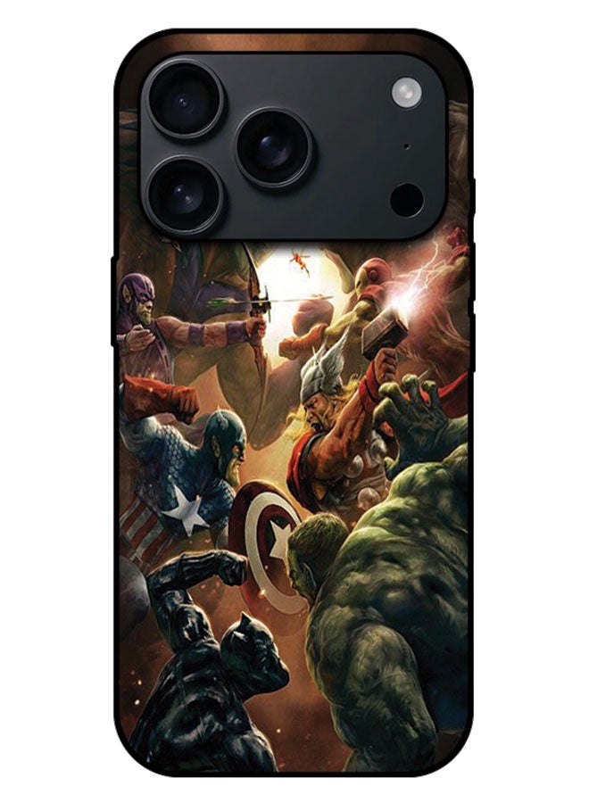 EYE CATCH Printed Protective Case Cover For Apple iPhone 17 Pro Max -  Marvel Heroes