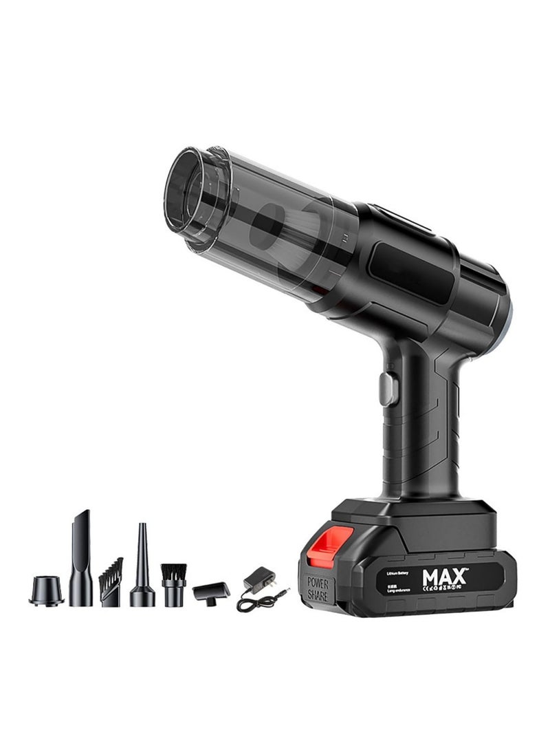 Maxtop Wireless handheld car vacuum cleaner, 3-in-1 portable vacuum, high-power 18000PA car vacuum, cordless vacuum cleaner for car and home, brushless motor handheld vacuum, rechargeable car vacuum, mini handheld vacuum for cars, portable vacuum with blower, long battery life car vacuum, ergonomic cordless vacuum cleaner. - Image 1