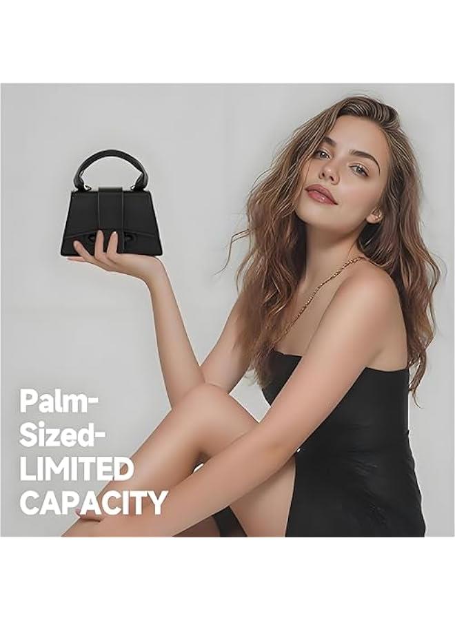 Arabest Mini Crossbody Handbag Women's Purse Clutch Cute Mini Trendy Bag Top Handle PU Leather Shoulder Bag - Image 5