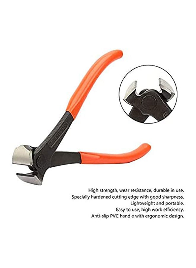 ABBASALI End Cutter Pliers Snips Wire Steel Fixers Pincer Cable Cutting Nippers Nips Cutter for Twisting (6 INCH) - Image 2