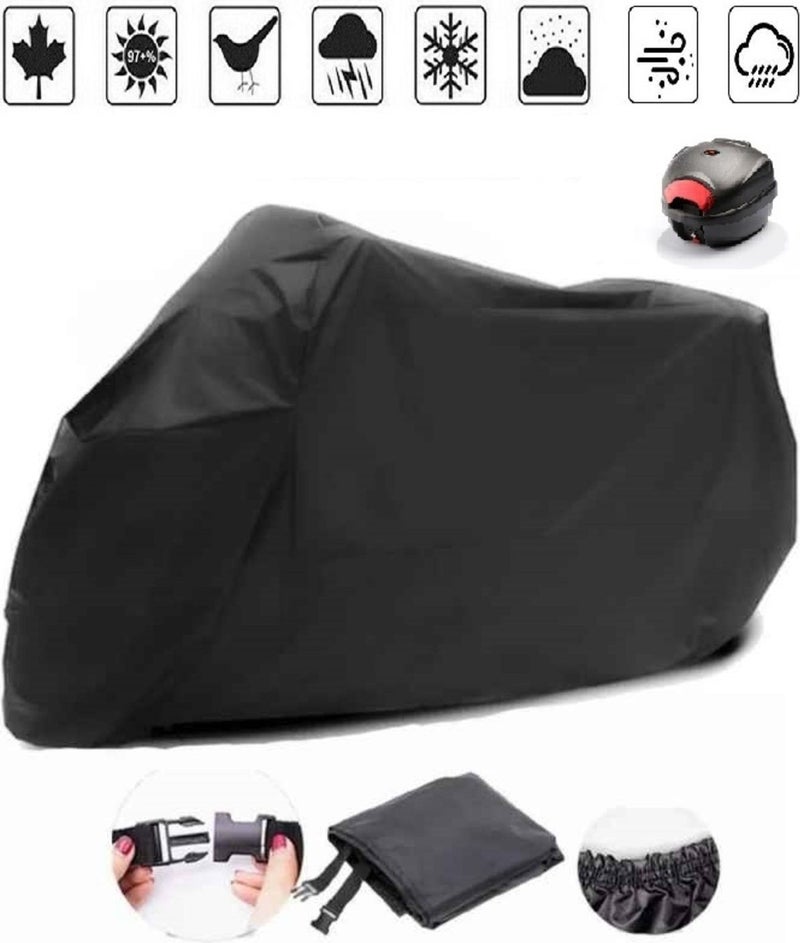 Breen Aprilia Tuono 660 Factory Rear Bag And Lock Compatible Black Motorcycle Canvas, Safe  - Image 4