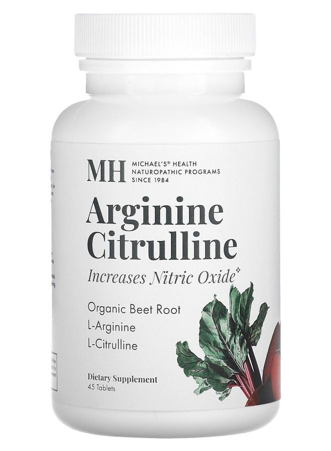 Michael's Naturopathic أرجينين سيترولين 45 قرص - Image 1