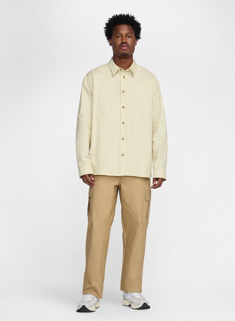 Nike Club Oxford Oversized Shirt - Image 4