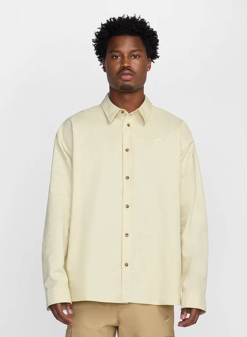 Nike Club Oxford Oversized Shirt