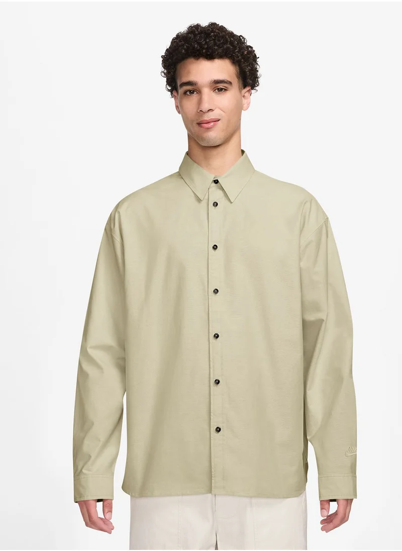 Nike Club Oxford Oversized Shirt